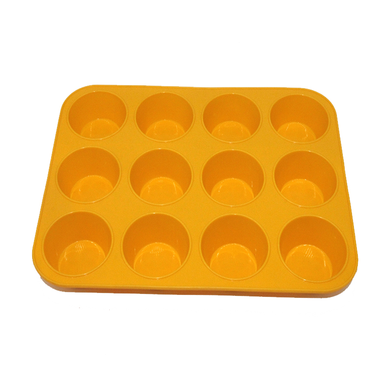 硅胶冰格12孔圆形 家用 冰格易脱模易清洗耐低温速冻冰块产家直销